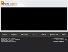 Tablet Screenshot of elitemarble.do